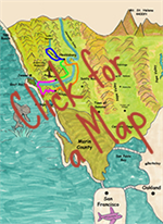 Sonoma Napa Road Map Sm